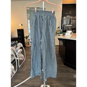 S Handmade Gingham Pants